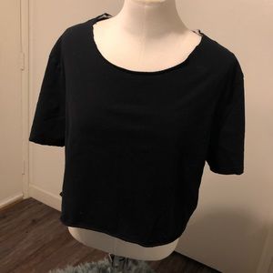 Black Crop Top